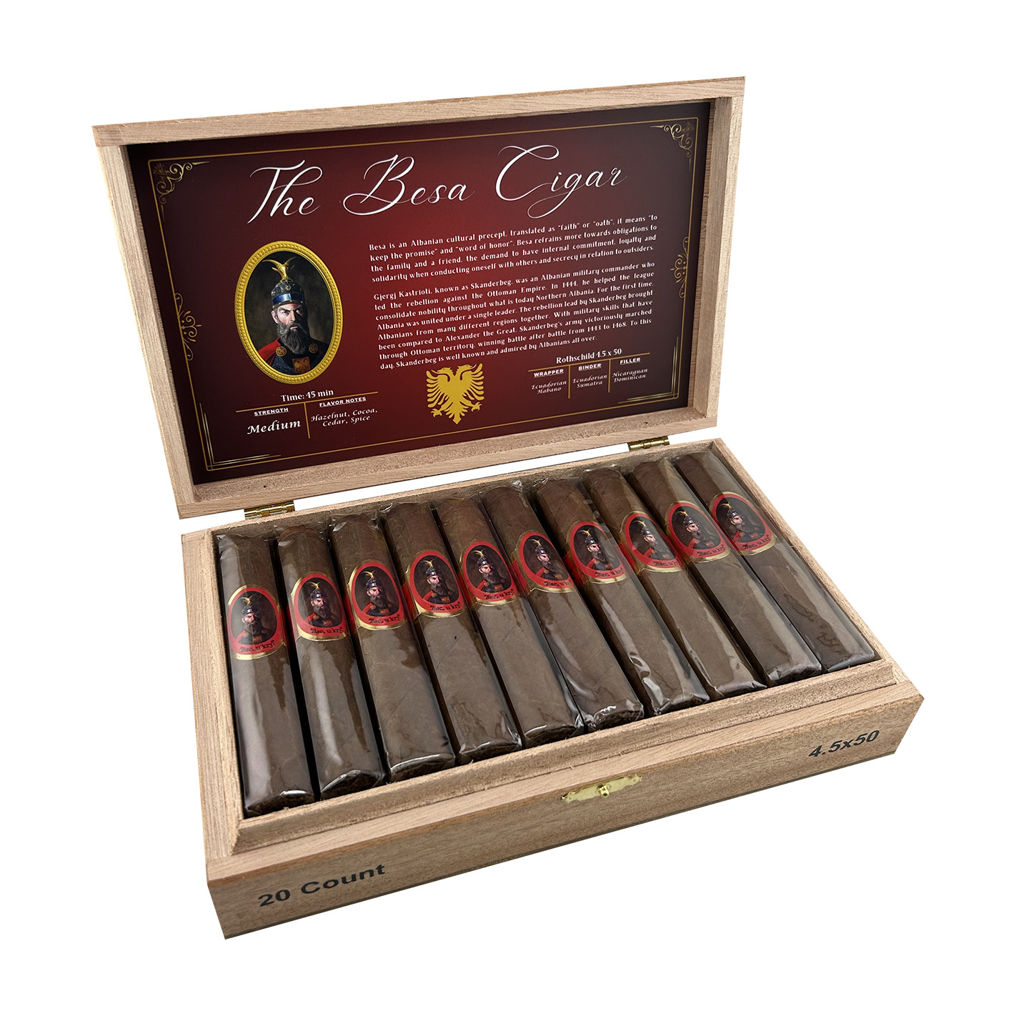 Besa Rothschild Cigar - Box